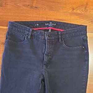 White House Black Market Black Skinny Jeans